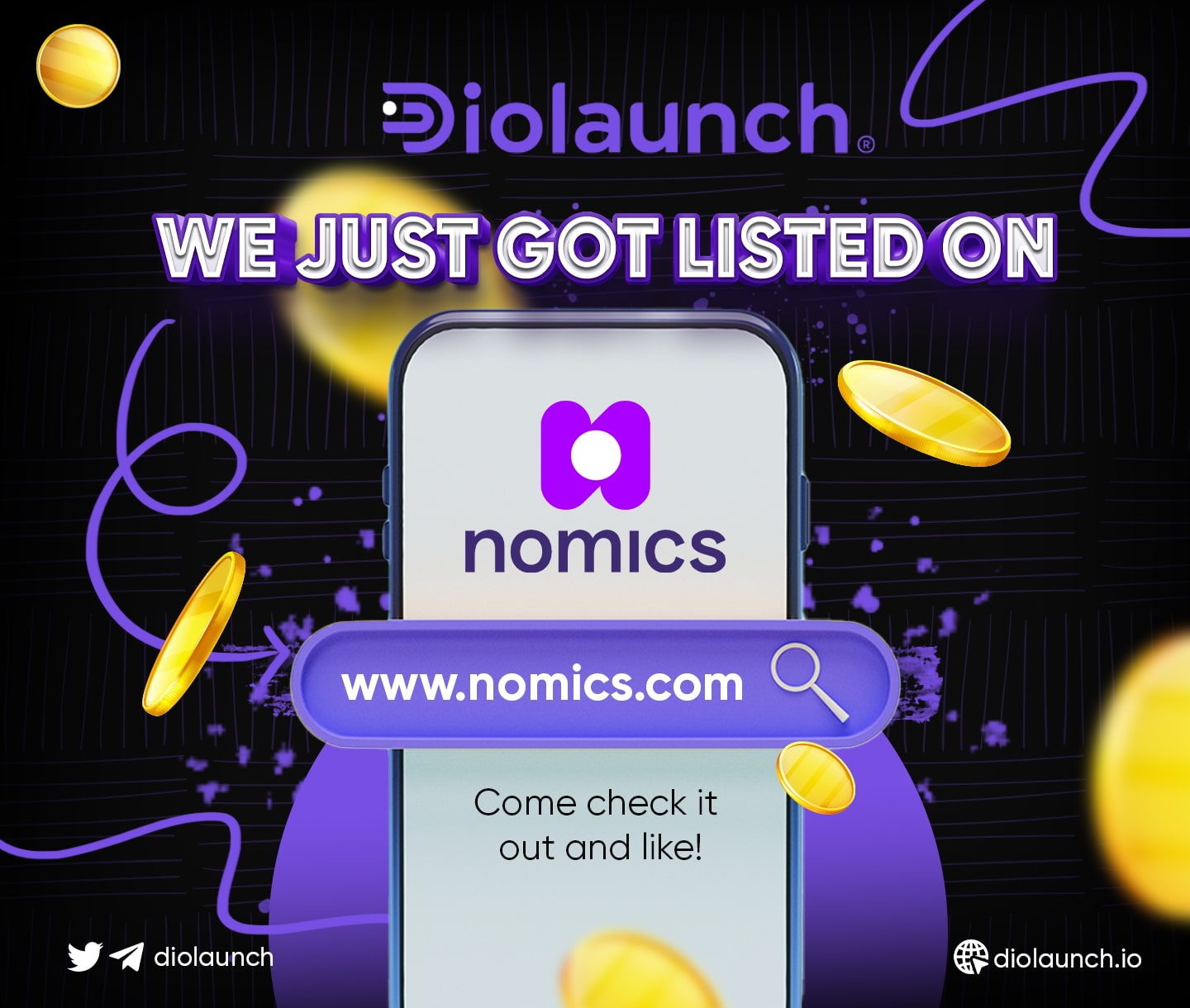 Diolaunch Social Media Design